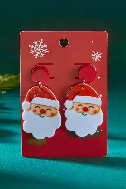 Violeta Father Christmas Dangle Earrings