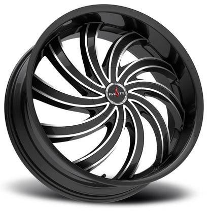 Flame Gloss Black Milled - Get it from Bo