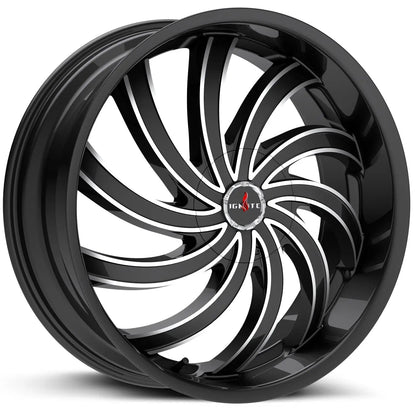 Flame Gloss Black Milled - Get it from Bo