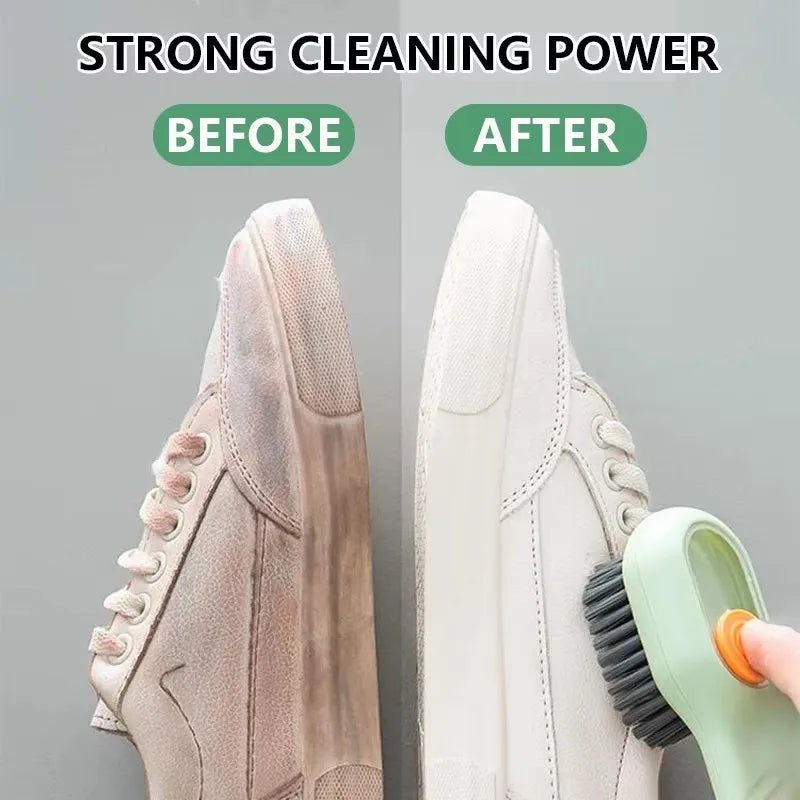 Fluffy Fiber Shoe Washing Bag 360° Surround Cleaning Reusable Durable Machine-Washable Laundry Bag with Zipper Closure (1pc) - Get it from Bo