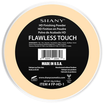 HD Finishing Powder Translucent - Paraben Free SHANY
