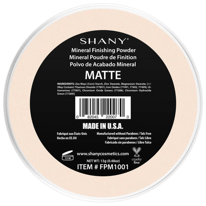 Mineral Finishing Powder - Paraben Free/Talc Free SHANY