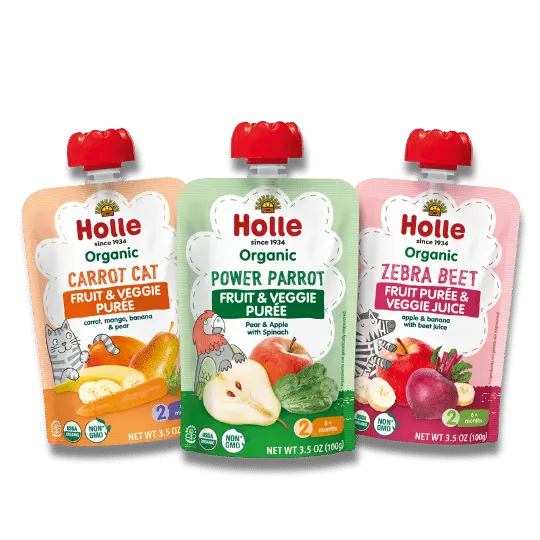 Fruit & Veggie Bundle: Carrot Cat, Power Parrot, Zebra Beet Holle USA