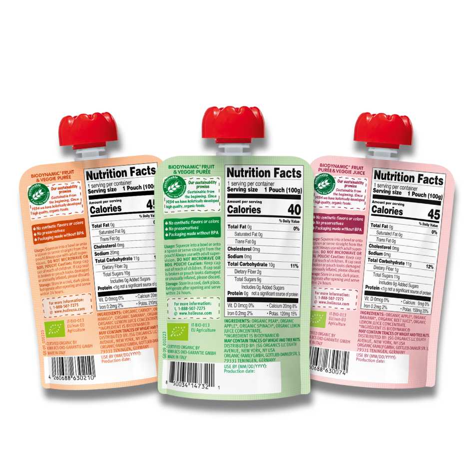 Fruit & Veggie Bundle: Carrot Cat, Power Parrot, Zebra Beet Holle USA