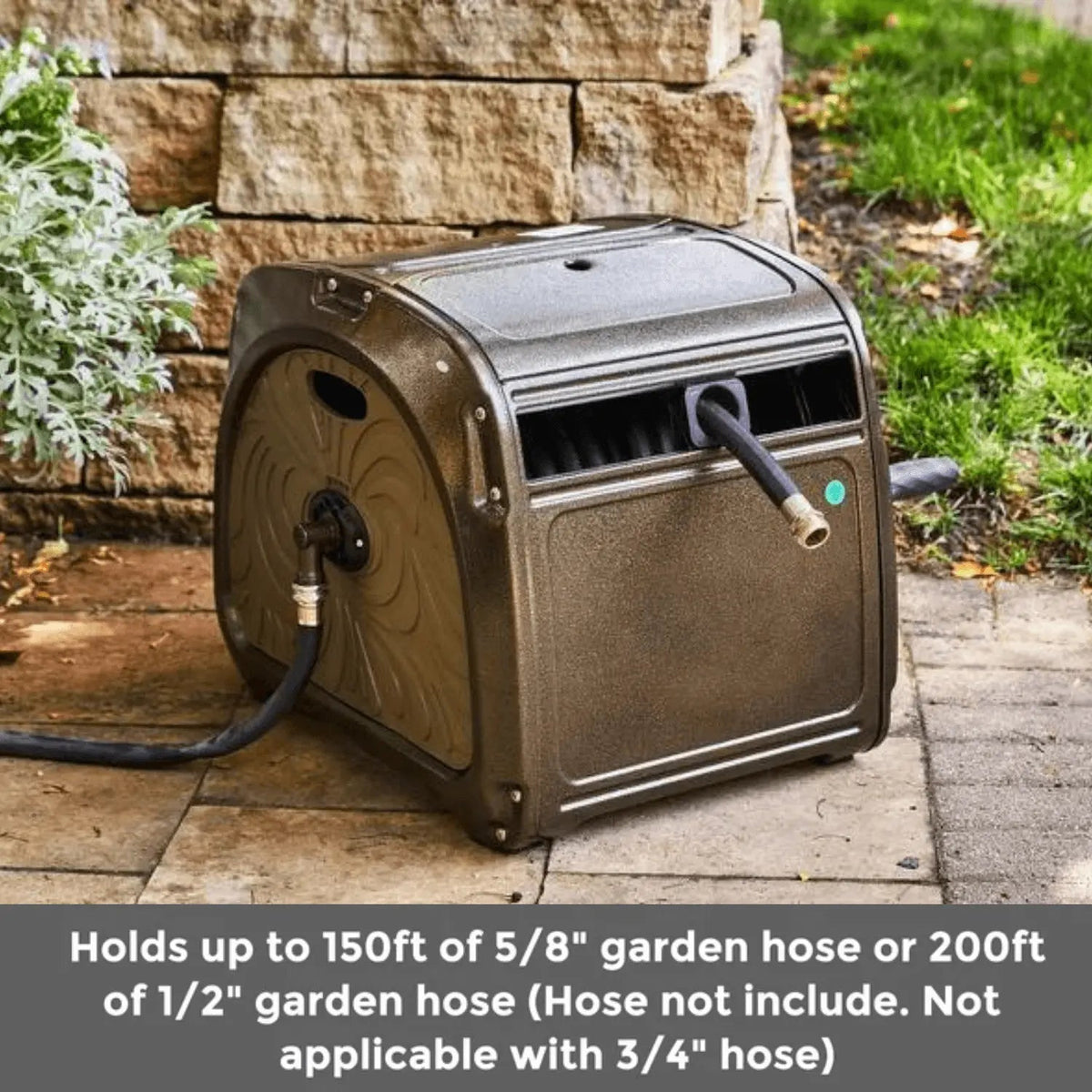 Garden Hose Reel Box-Heavy Duty - Get it from Bo