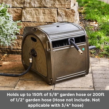 Garden Hose Reel Box-Heavy Duty - Get it from Bo