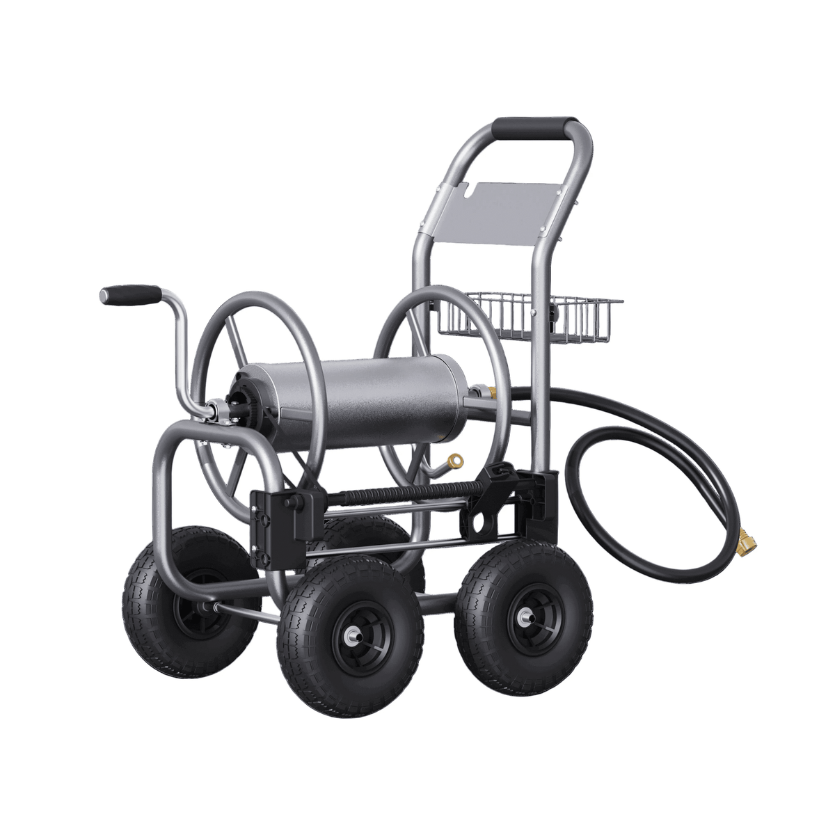 Garden Hose Reel Cart-4 Wheels-Heavy Duty - Get it from Bo