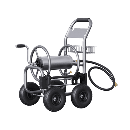 Garden Hose Reel Cart-4 Wheels-Heavy Duty - Get it from Bo