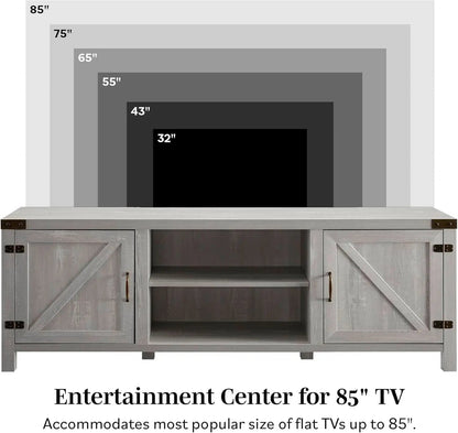Georgetown Modern Farmhouse 70 Inch TV Stand Stone Grey - Get it from Bo