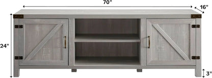 Georgetown Modern Farmhouse 70 Inch TV Stand Stone Grey - Get it from Bo