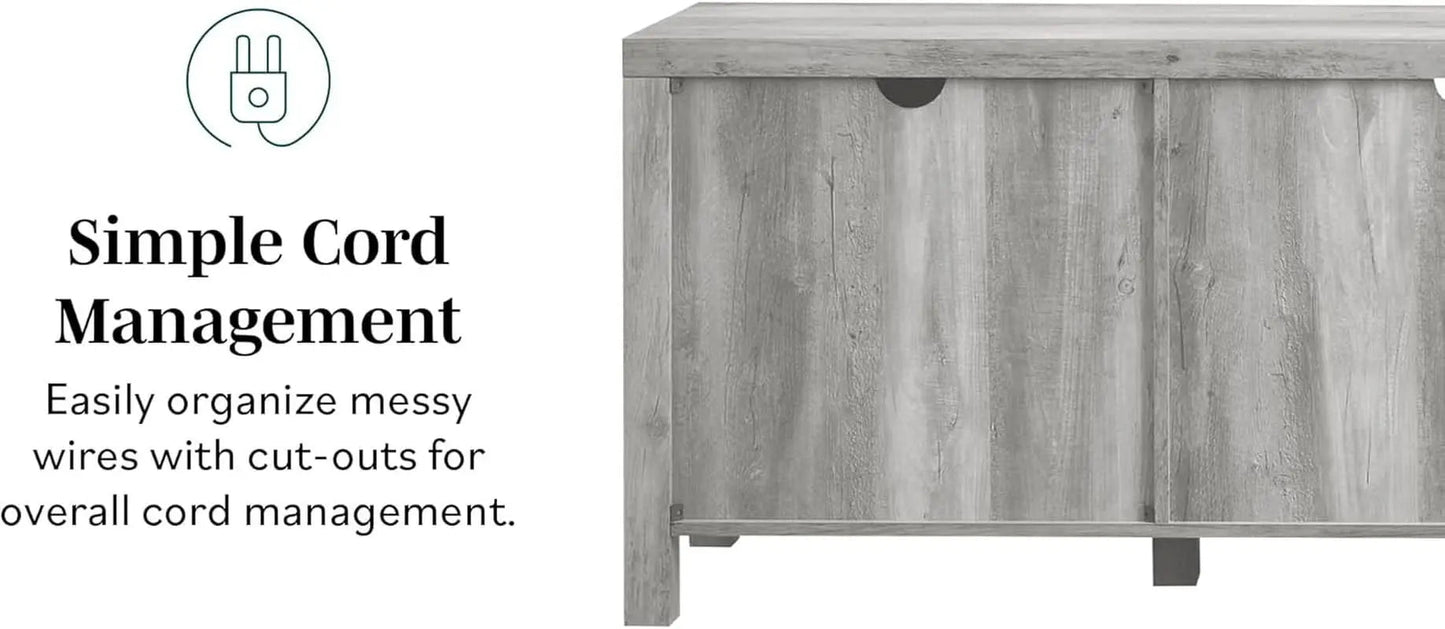 Georgetown Modern Farmhouse 70 Inch TV Stand Stone Grey - Get it from Bo