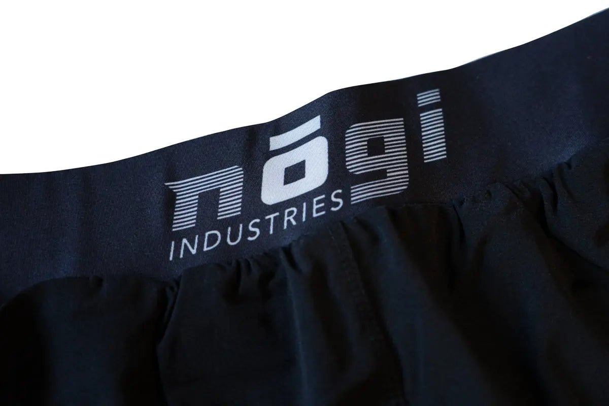 Ghost 5" Inseam Premium Lined Grappling Shorts - Obsidian Black - Get it from Bo