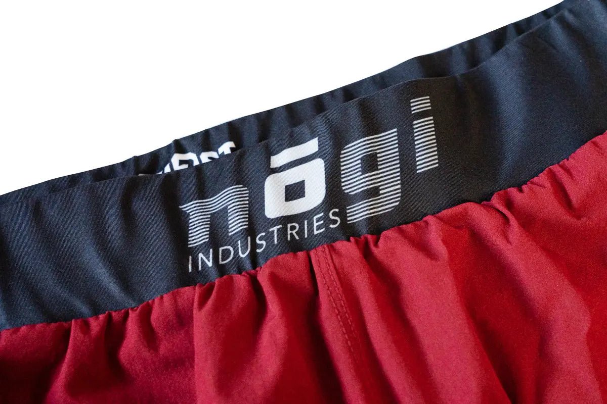 Ghost 7" Inseam Premium Lined Grappling Shorts - Merlot Red - Get it from Bo