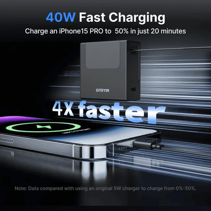 Gitryin Retractable 40W Charger for 3C Devices - Get it from Bo