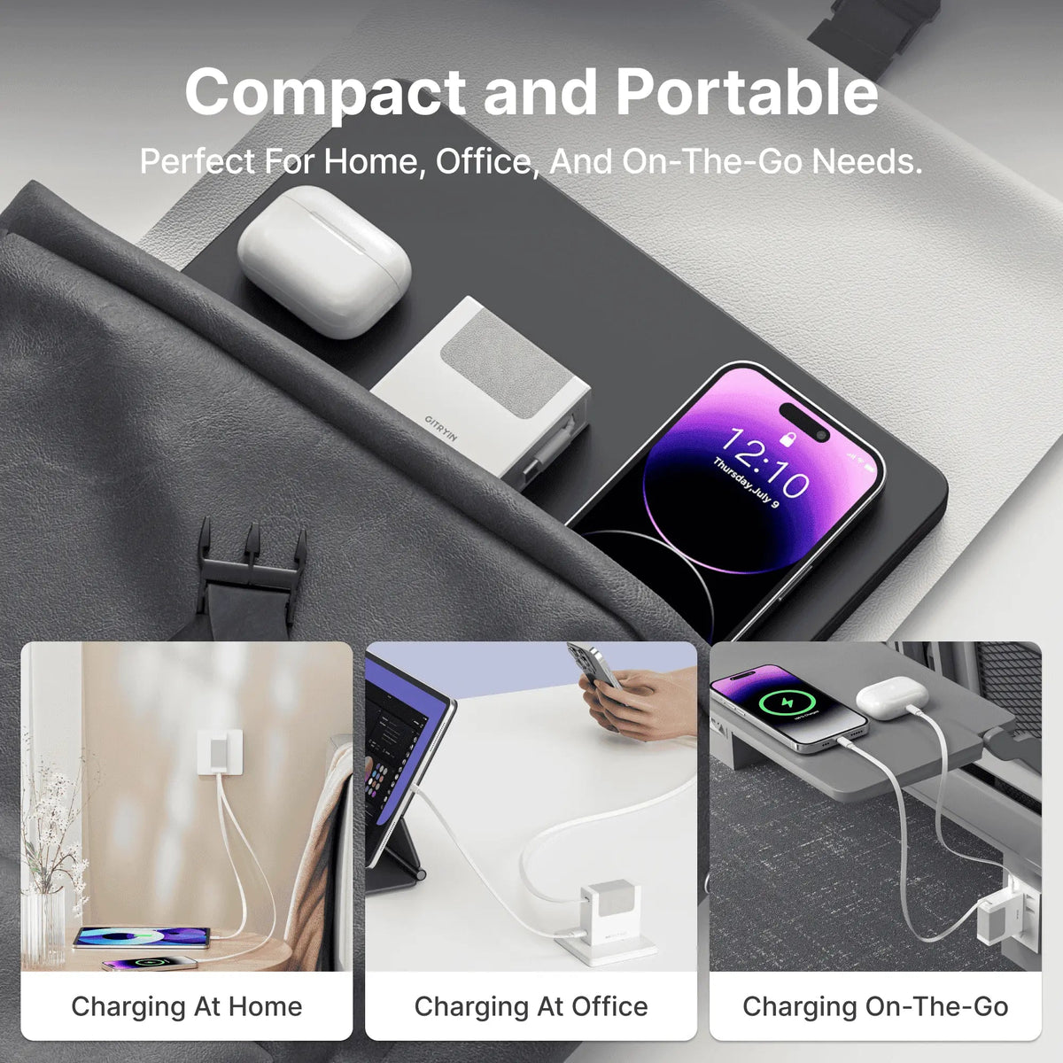 Gitryin Retractable 40W Charger for 3C Devices - Get it from Bo