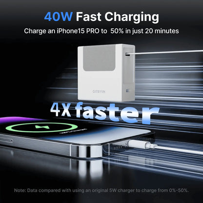 Gitryin Retractable 40W Charger for 3C Devices - Get it from Bo