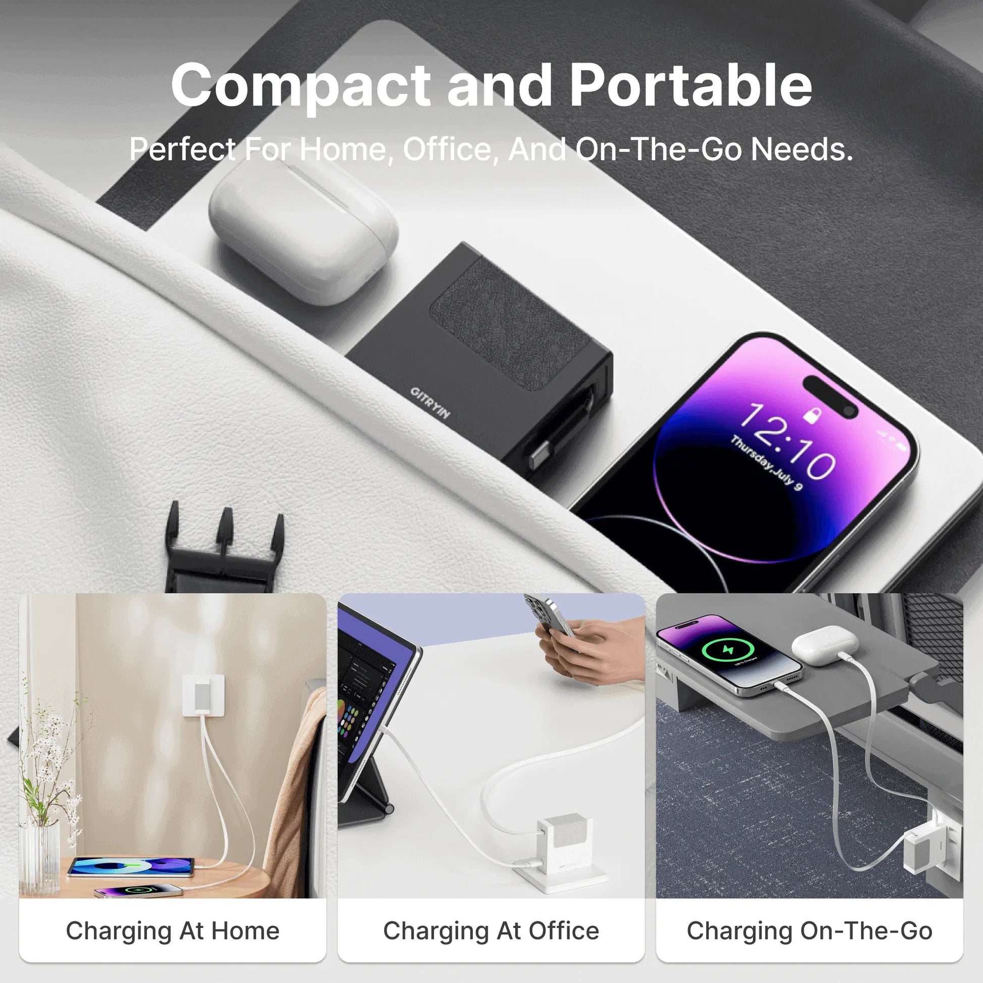 Gitryin Retractable 40W Charger for 3C Devices - Get it from Bo