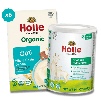 Goat & Oat Bundle: Goat Milk Toddler Drink and Oat Cereal - Get it from Bo