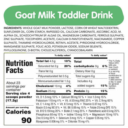 Goat & Oat Bundle: Goat Milk Toddler Drink and Oat Cereal - Get it from Bo