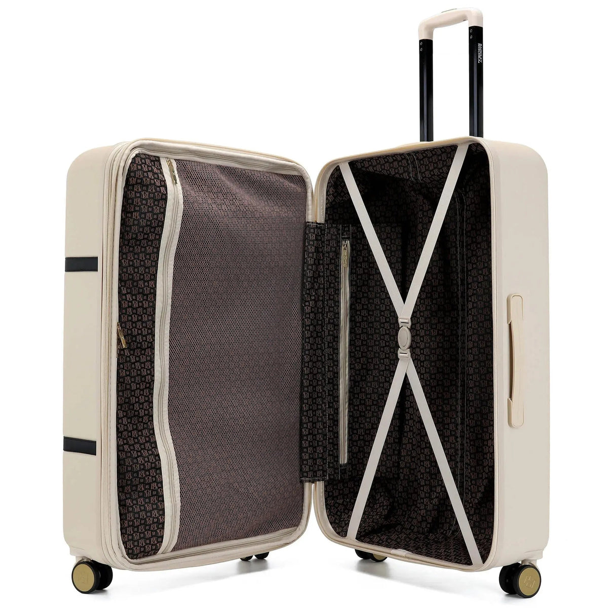 Grace 3 Piece Expandable Retro Luggage Set - Get it from Bo