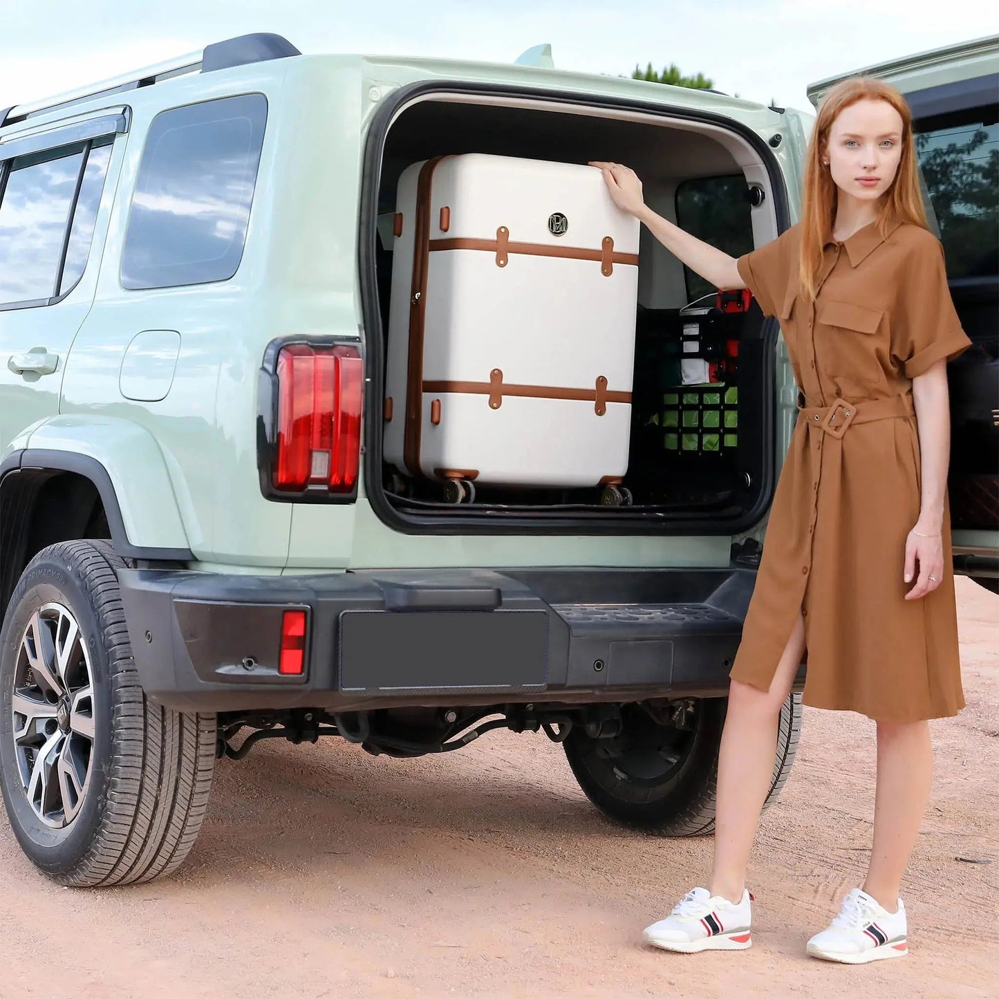 Grace 3 Piece Expandable Retro Luggage Set - Get it from Bo