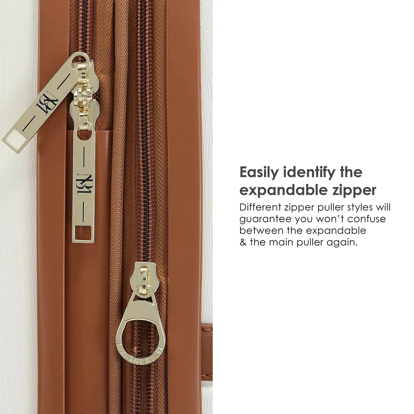 Grace 3 Piece Expandable Retro Luggage Set - Get it from Bo
