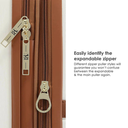 Grace 3 Piece Expandable Retro Luggage Set - Get it from Bo