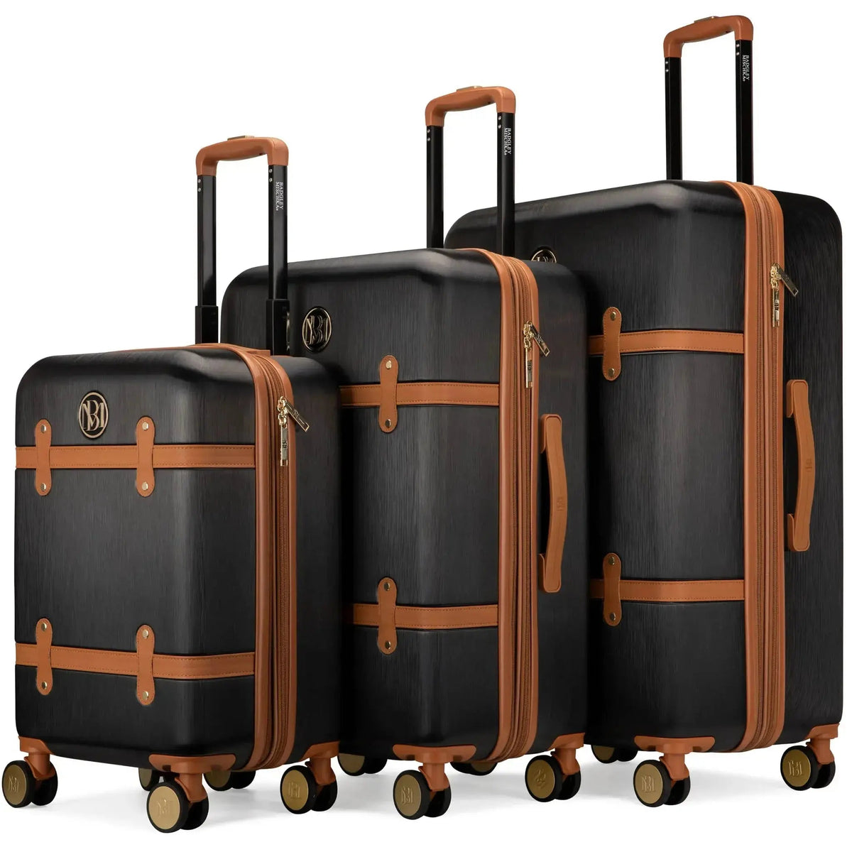 Grace 3 Piece Expandable Retro Luggage Set - Get it from Bo