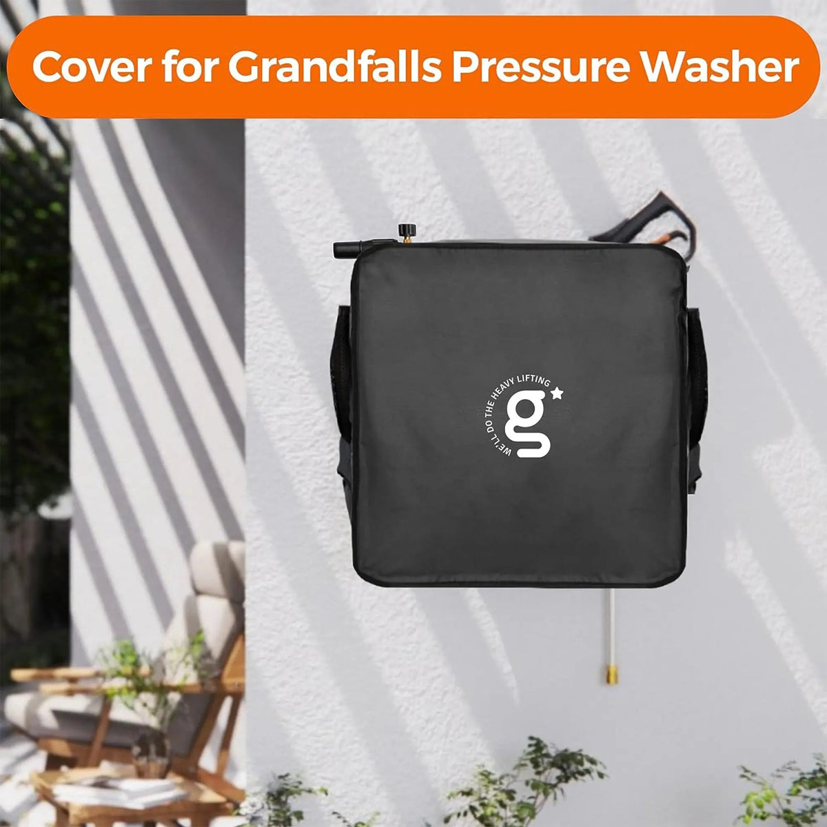 Grandfalls Retractable Pressure Washer Cover - Get it from Bo