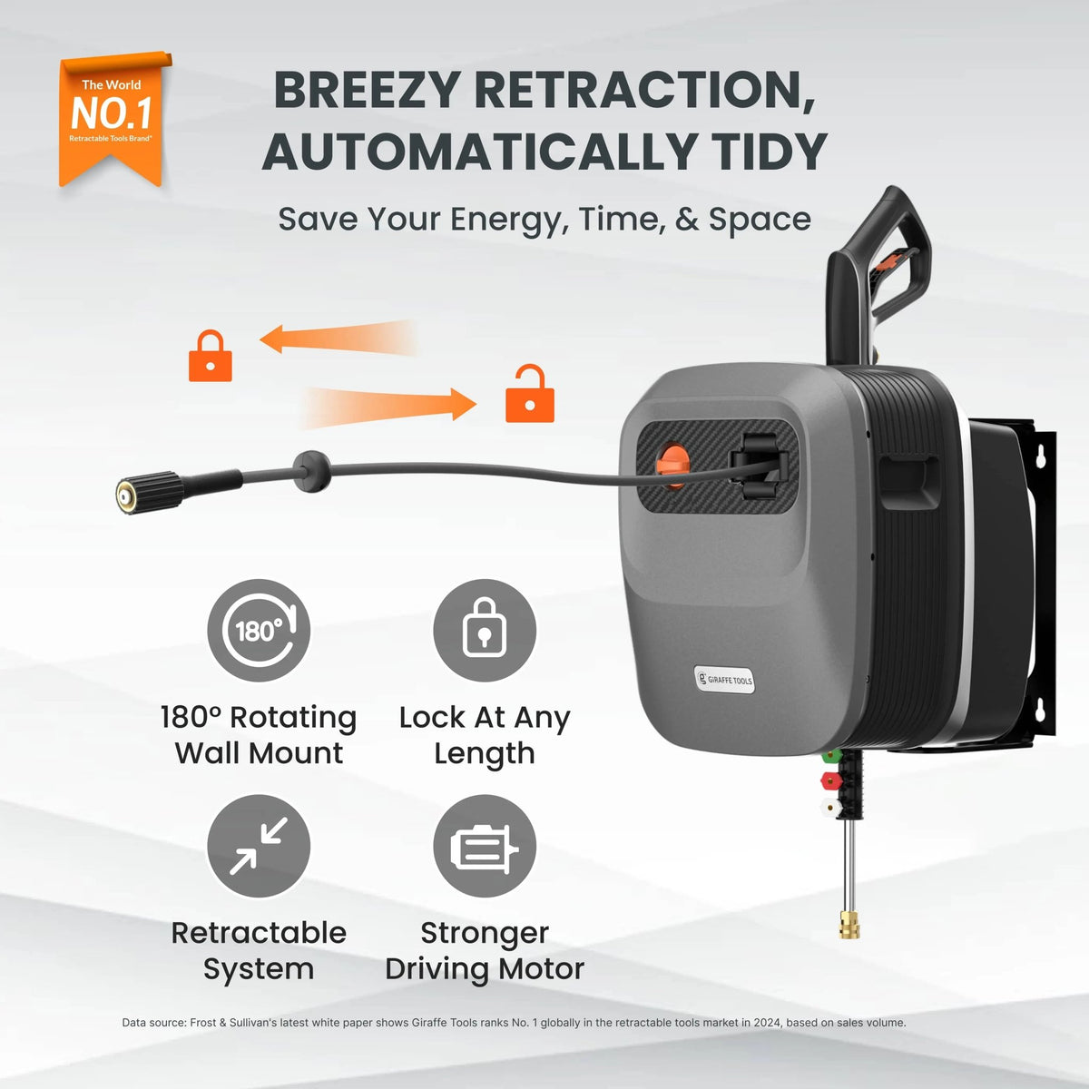 Grandfalls Retractable Pressure Washer G20 - Get it from Bo