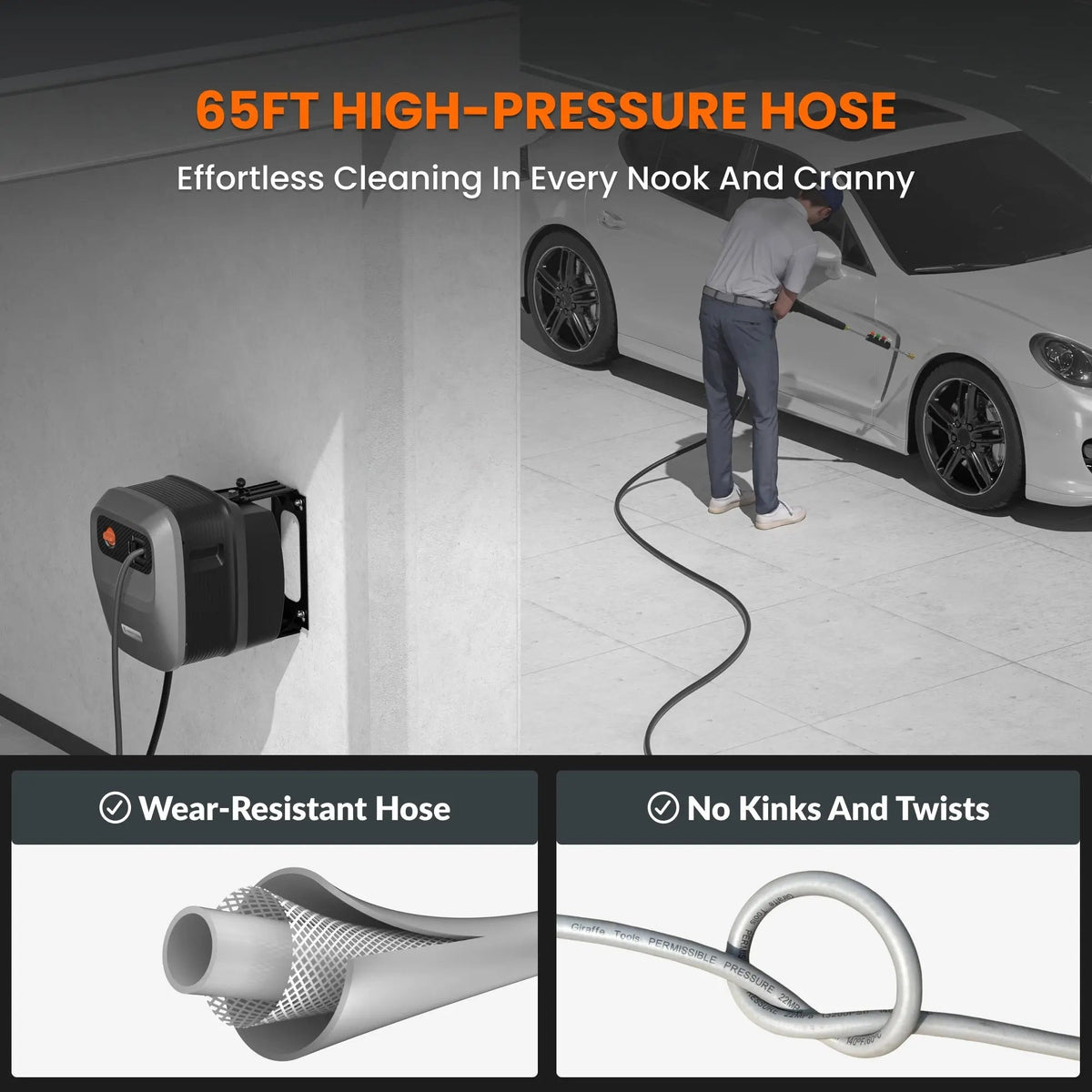 Grandfalls Retractable Pressure Washer G20 - Get it from Bo