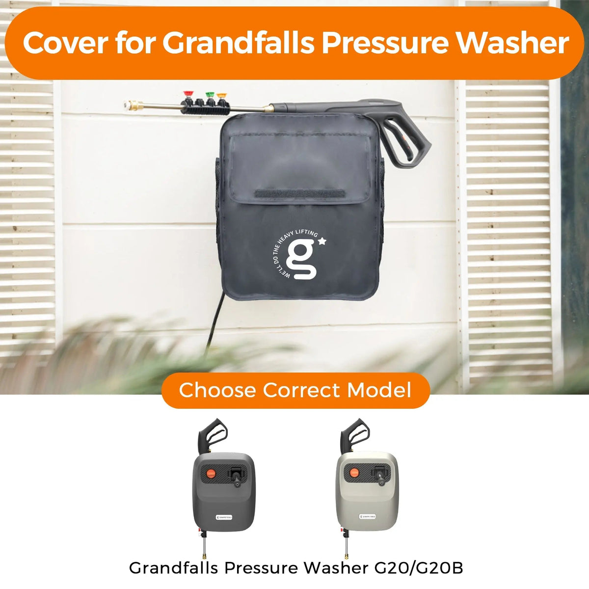 Grandfalls Retractable Pressure Washer G20 Cover - Get it from Bo