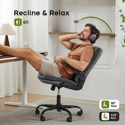 Gray Ergonomic Office Chair With Adjustable Height - Get it from Bo