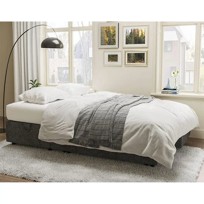 Gray Sectional Sleeper Sofa With Storage Chaise Bed - Get it from Bo