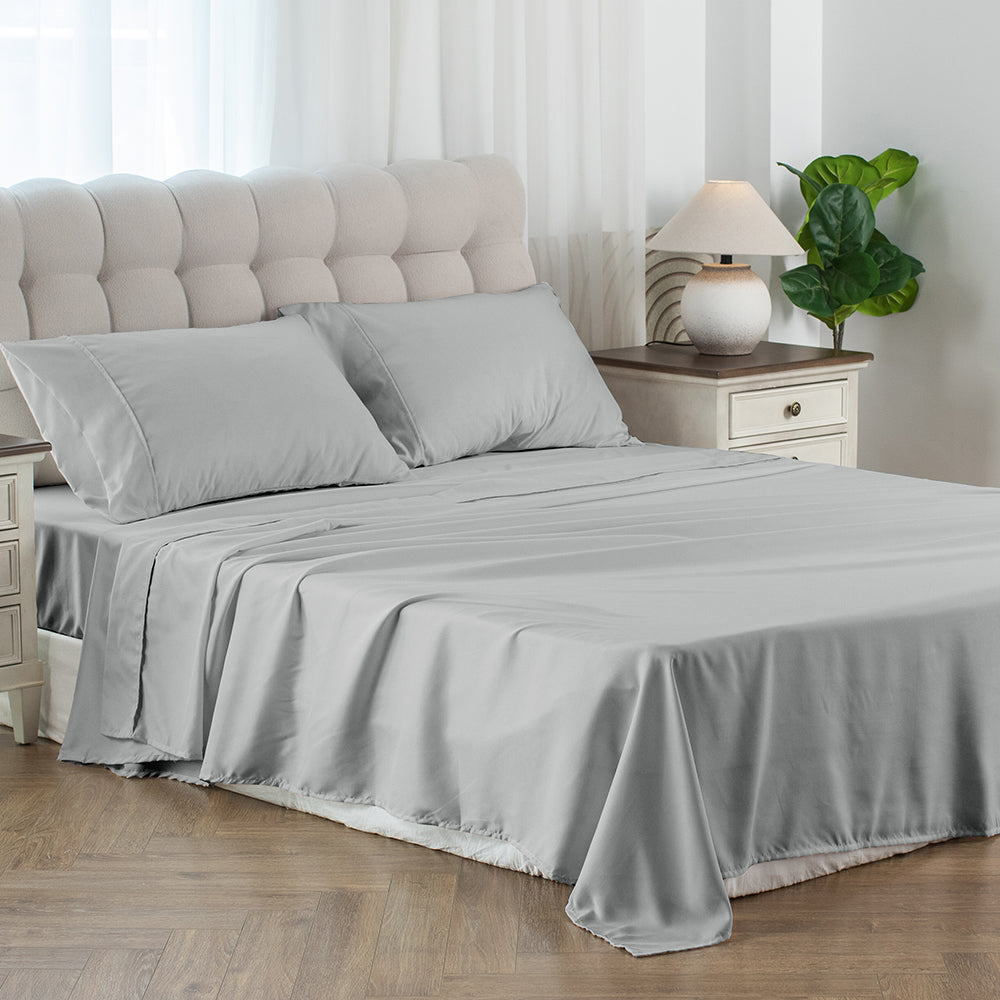 Kasentex Soft Sheet Bedding Set in Deep Pocket, Hypoallergenic and Breathable, Room Decor, Graduation Gifts Kasentex