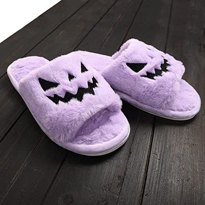 Halloween Shoes Winter Cute Warm Home Slippers Women - Get it from Bo