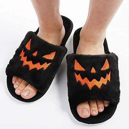 Halloween Shoes Winter Cute Warm Home Slippers Women - Get it from Bo