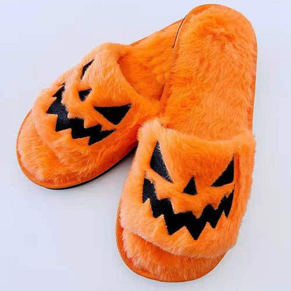 Halloween Shoes Winter Cute Warm Home Slippers Women - Get it from Bo