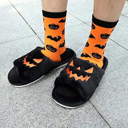 Halloween Shoes Winter Cute Warm Home Slippers Women - Get it from Bo