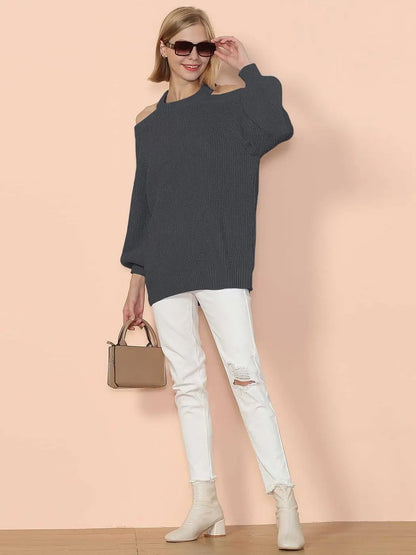 Halter Neck Knitted Semi Backless Pullover - Get it from Bo