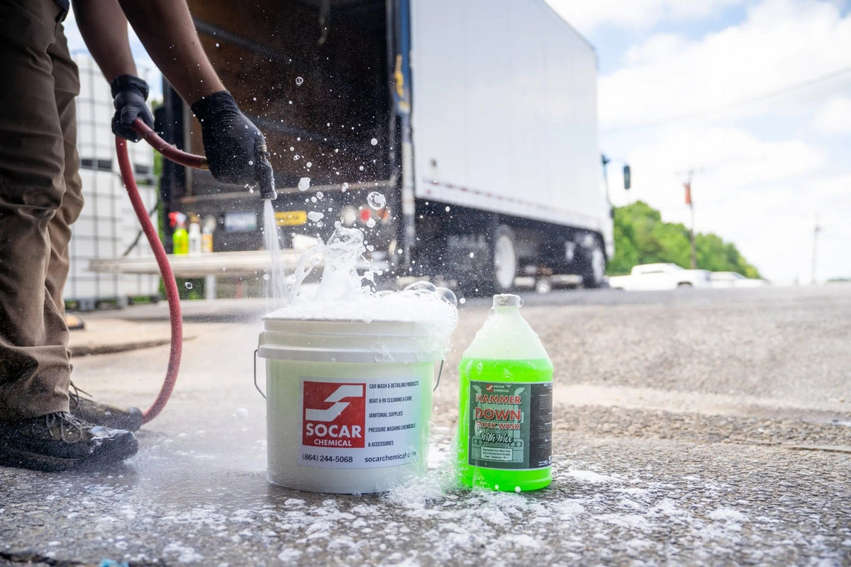 Hammer Down Heavy Duty Truck Wash Soap with Wax - Get it from Bo
