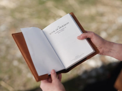 Leather Book of Mormon - Hard Cover - Get it from Bo