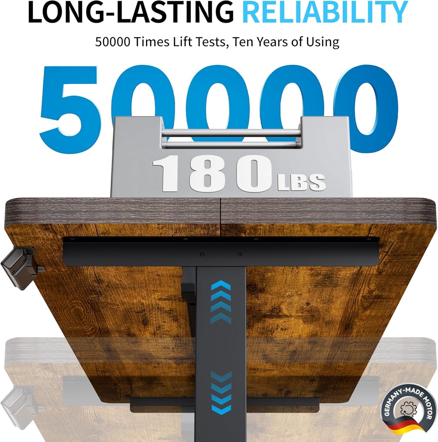 Height Adjustable Electric Standing Desk for Home Office ShipItFurniture