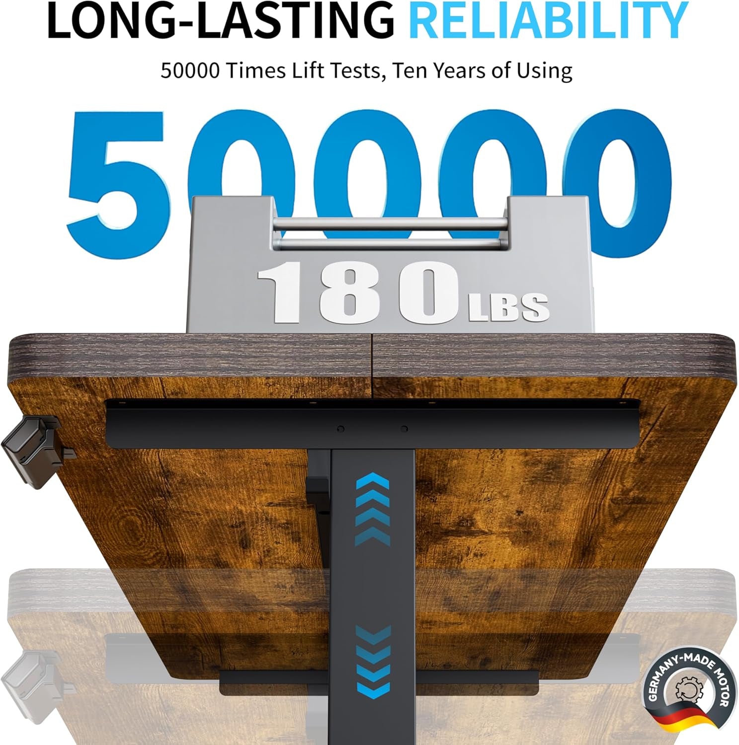 Height Adjustable Electric Standing Desk for Home Office ShipItFurniture