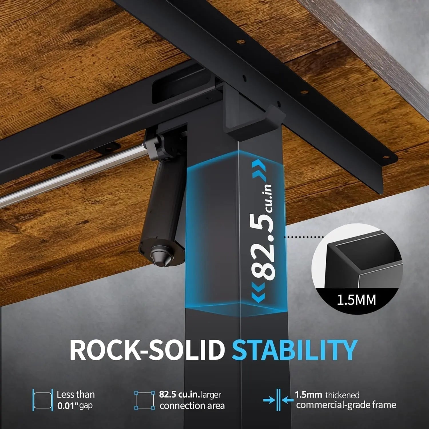 Height Adjustable Electric Standing Desk for Home Office - Get it from Bo