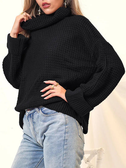 High Neck Chunky Sweater - Get it from Bo