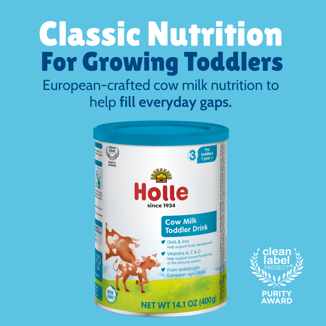 Holle Cow Milk Toddler Drink 6-Tin Bundle - Get it from Bo