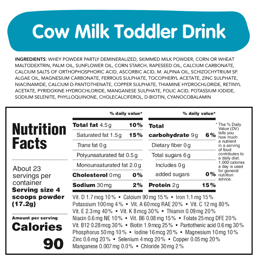 Holle Cow Milk Toddler Drink 6-Tin Bundle - Get it from Bo
