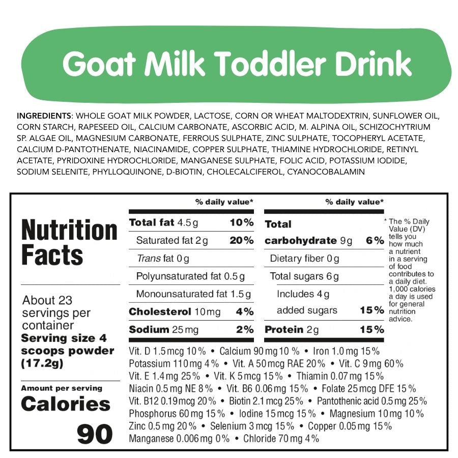 Holle Goat Milk Toddler Drink 6-Tin Bundle - Get it from Bo