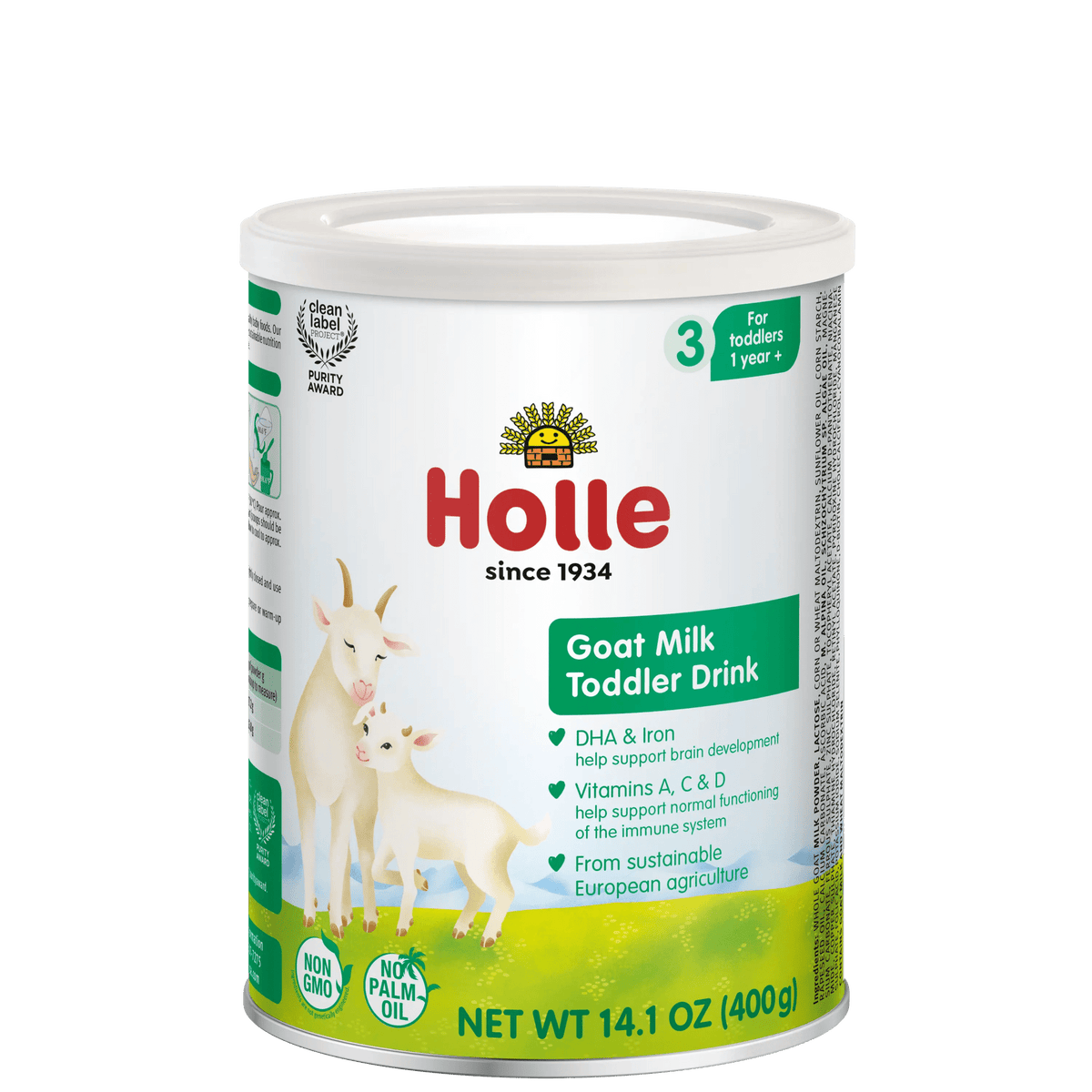 Holle Goat Milk Toddler Drink - Stage 3 | Non GMO (14 oz) - Get it from Bo